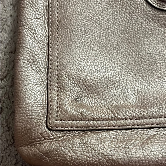 Coach Tan Leather Crossbody Bag - Picture 11 of 11